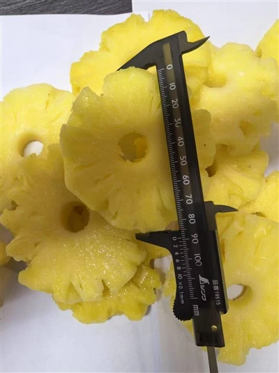 Korkealaatuinen IQF ananas